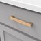 Heritage Designs Contemporary Pull 5116 Inch 128mm Center to Center Brushed Brass Finish, 10PK R077752BBX10B - alternate 4